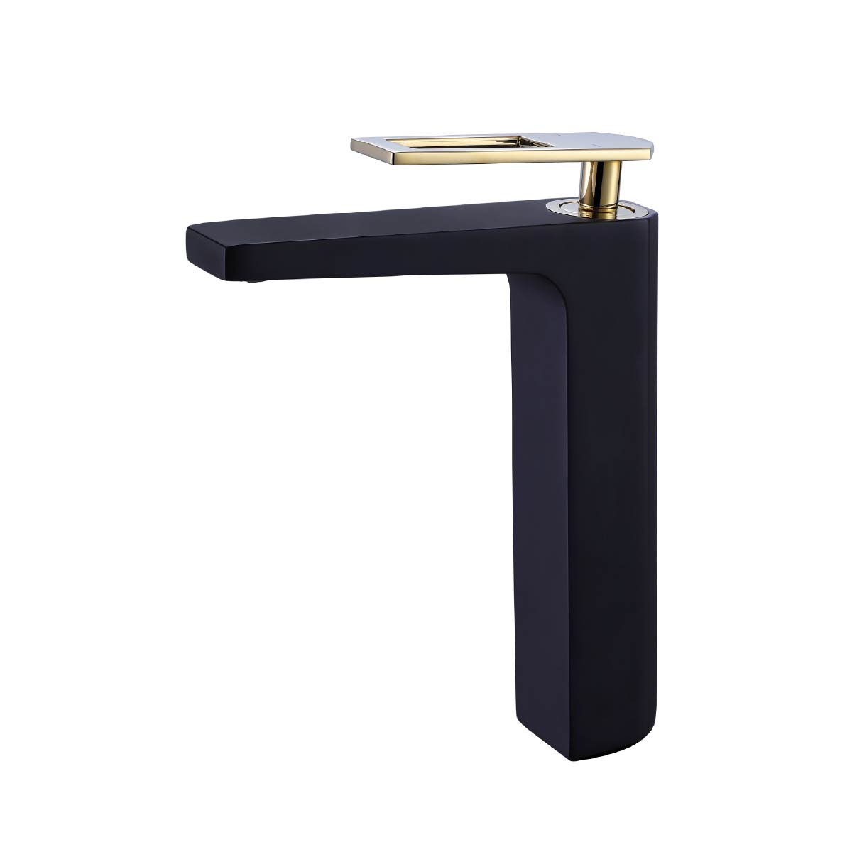 Mezcladora Monoc.P/Bowl (Alto) SS Bronce Black & Gold - Fratelli Premium